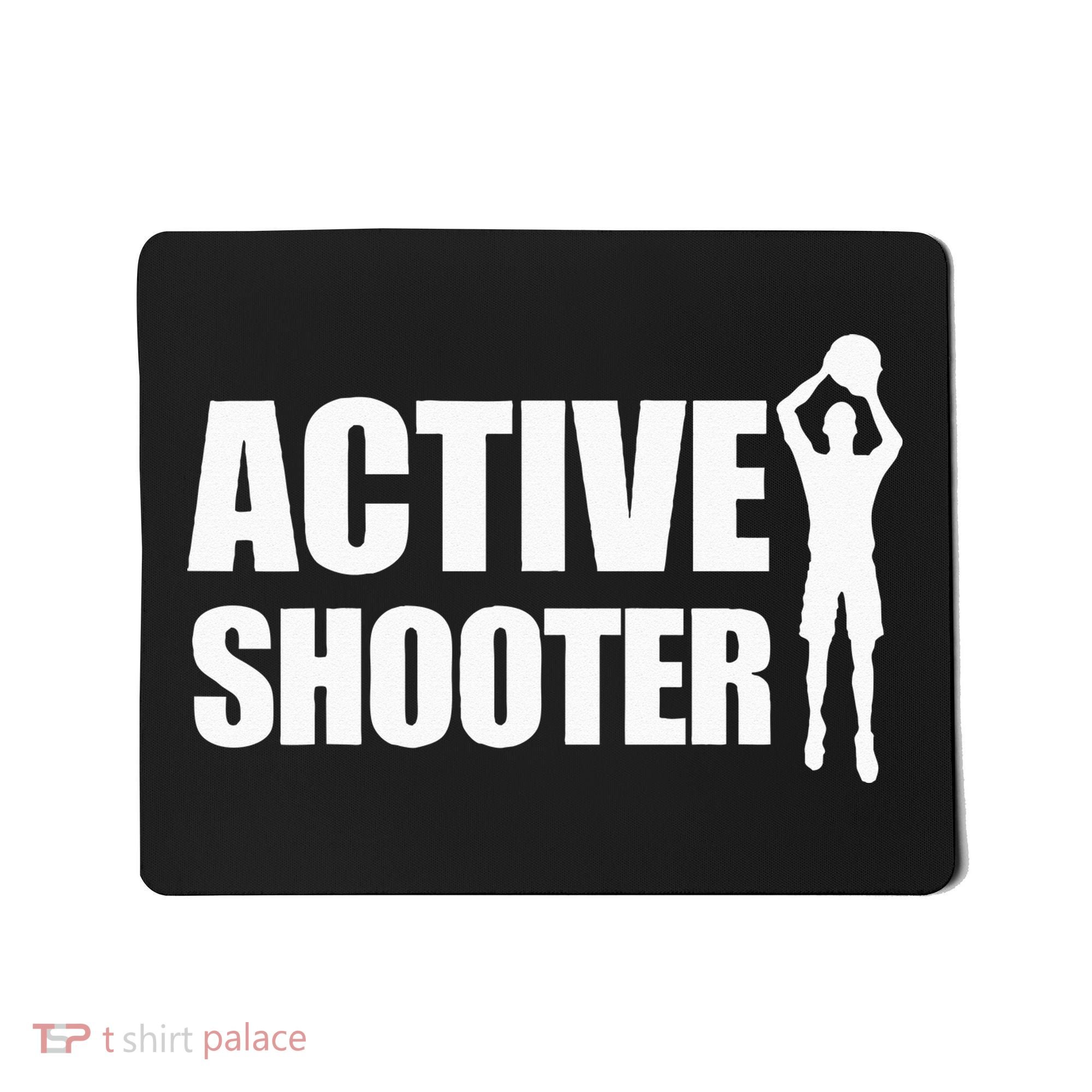 Active Shooter Basketball Player Basketball Active Shooter Mousepad