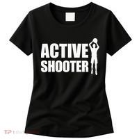 Active Shooter Basketball Player Basketball Active Shooter Women's T-Shirt thumb 0