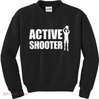 Active Shooter Basketball Player Basketball Active Shooter Kids Sweatshirt thumb 0