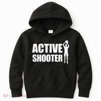 Active Shooter Basketball Player Basketball Active Shooter Kids Hoodie thumb 0