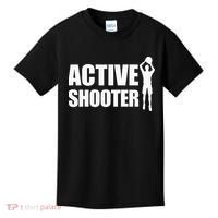 Active Shooter Basketball Player Basketball Active Shooter Kids T-Shirt thumb 0