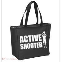 Active Shooter Basketball Player Basketball Active Shooter Tote Bag thumb 2
