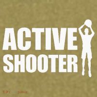Active Shooter Basketball Player Basketball Active Shooter Garment-Dyed Women's Muscle Tee thumb 6