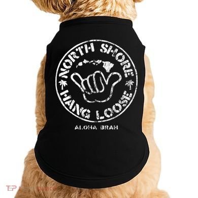 Aloha Shaka Brah Hawaii Islands Doggie Tank