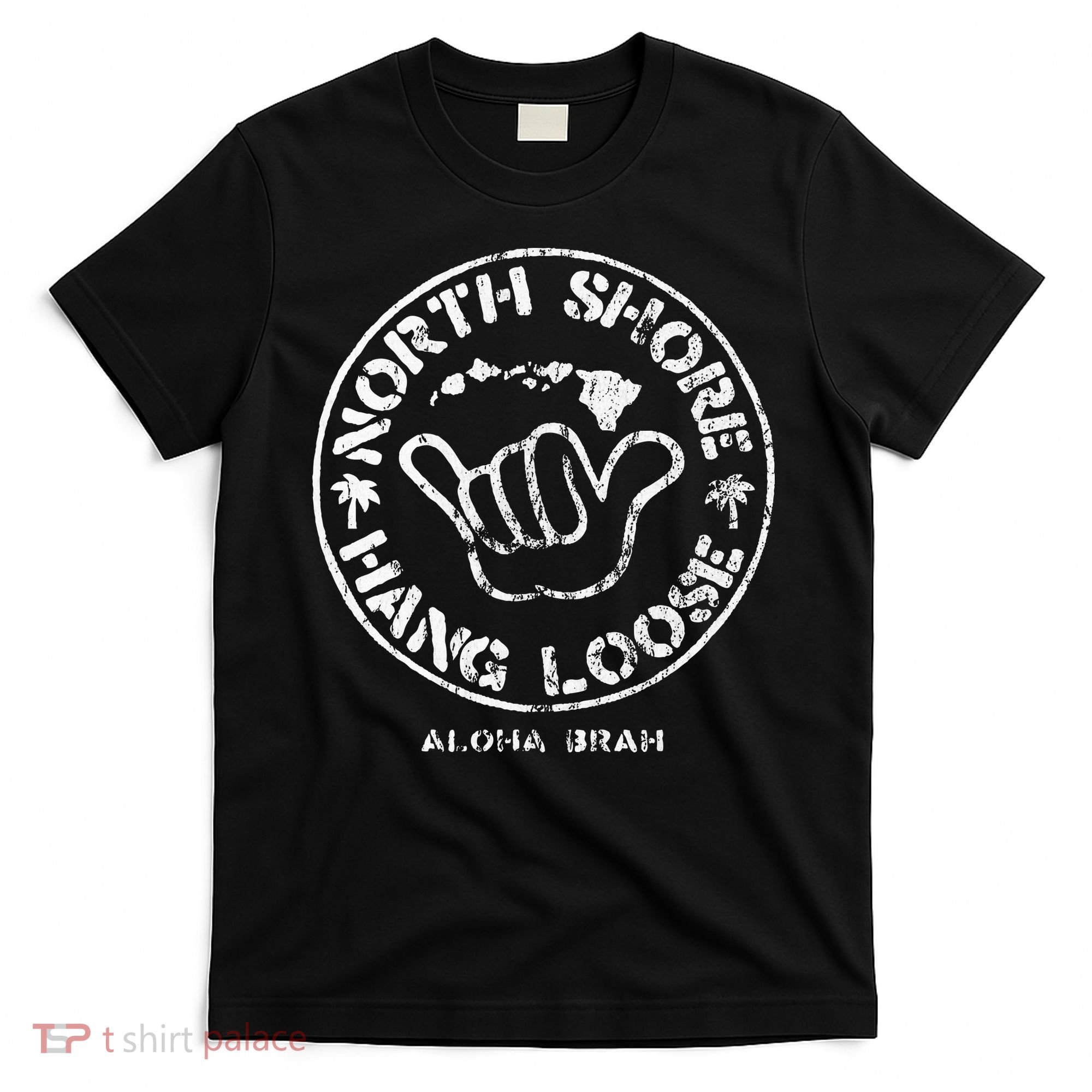 Aloha Shaka Brah Hawaii Islands T-Shirt
