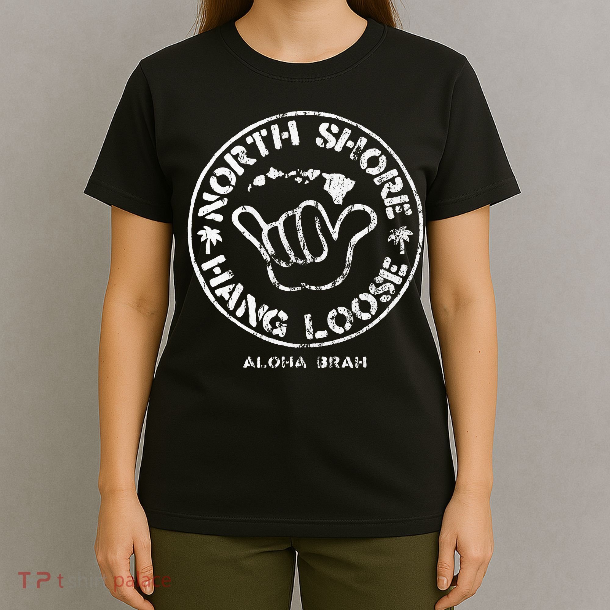Aloha Shaka Brah Hawaii Islands T-Shirt