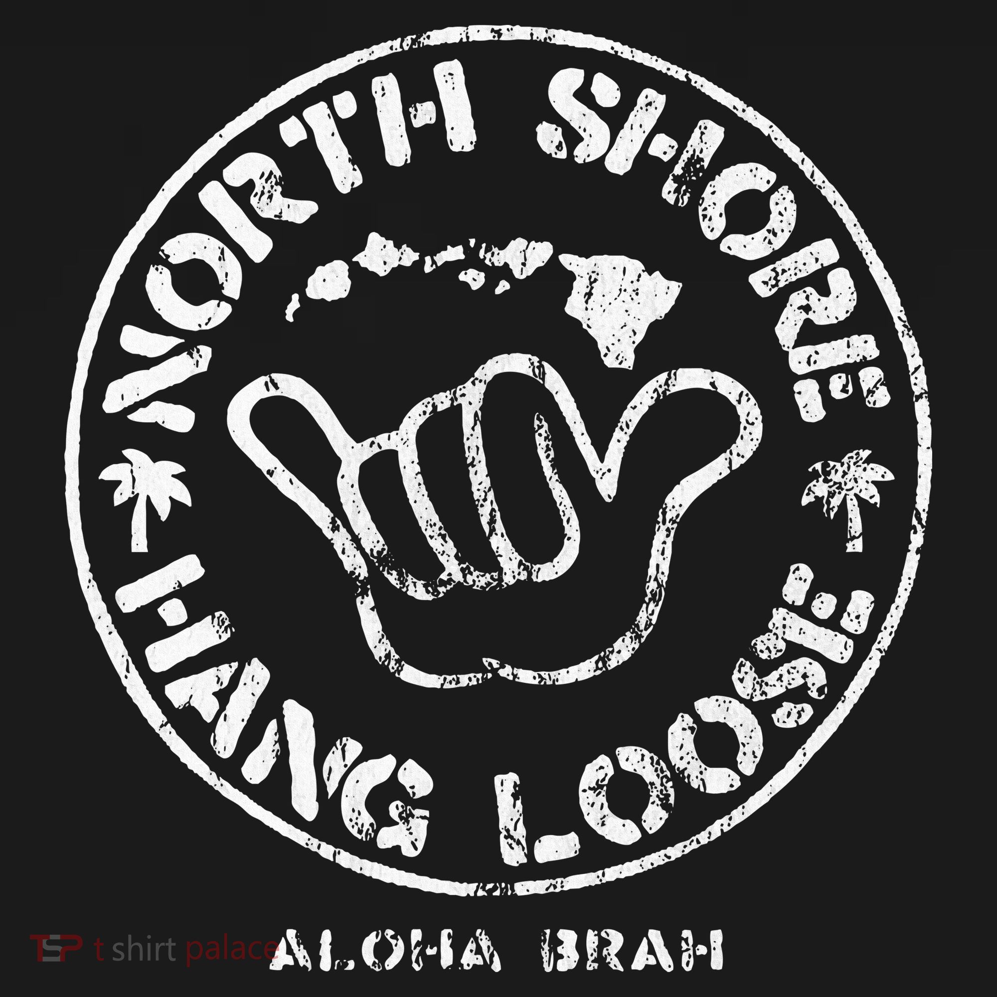 Aloha Shaka Brah Hawaii Islands Backpack