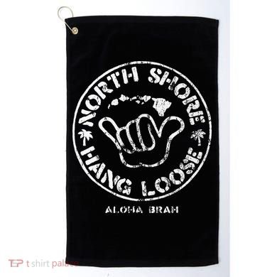 Aloha Shaka Brah Hawaii Islands Golf Towel
