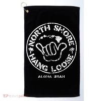Aloha Shaka Brah Hawaii Islands Golf Towel thumb 0
