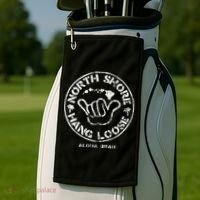 Aloha Shaka Brah Hawaii Islands Golf Towel thumb 2