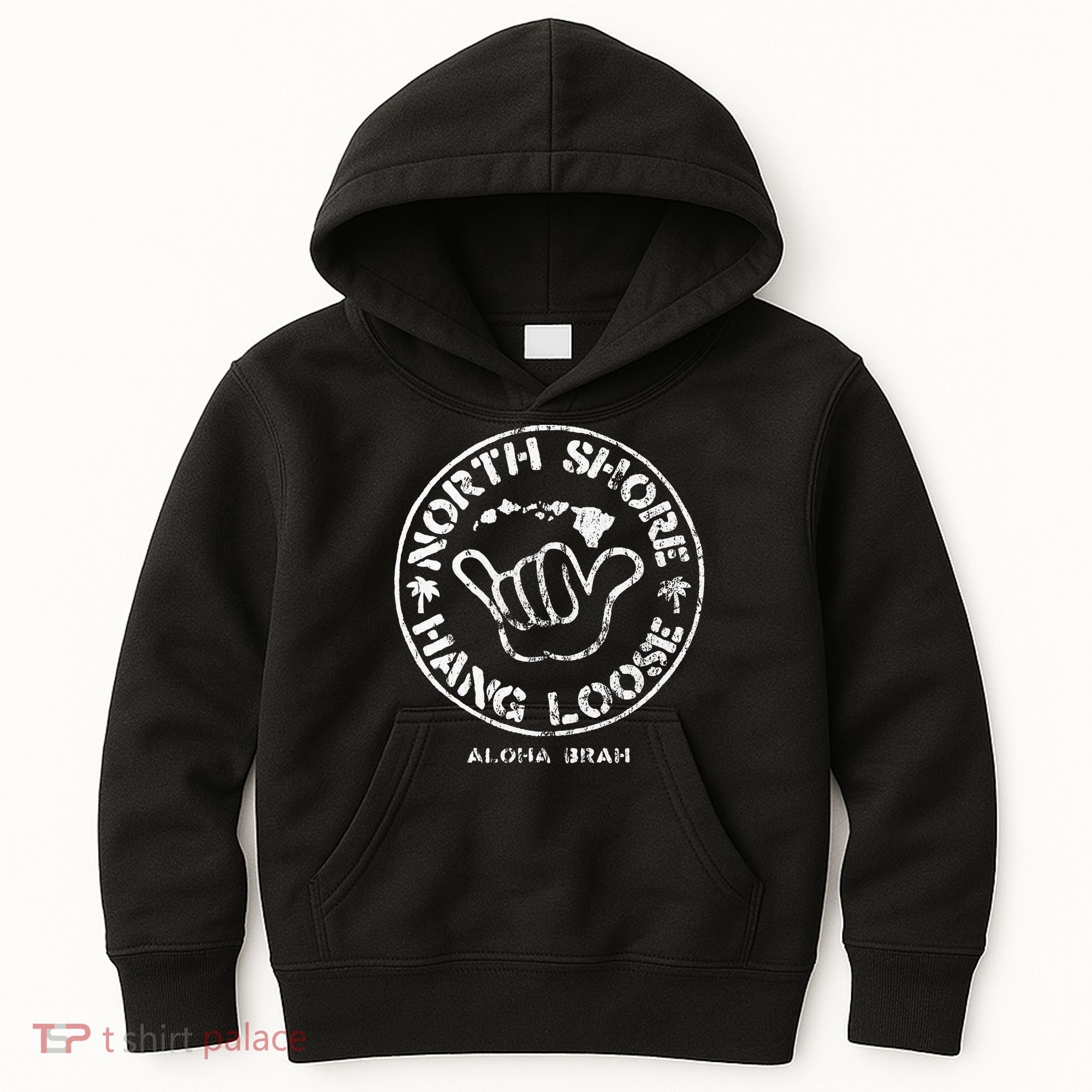 Aloha Shaka Brah Hawaii Islands Kids Hoodie