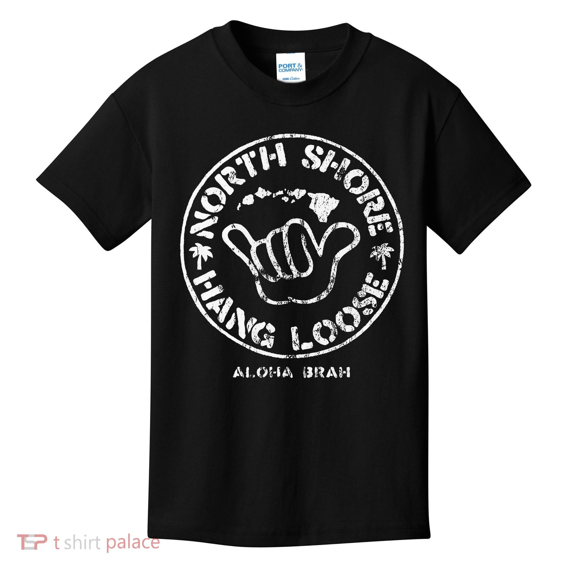 Aloha Shaka Brah Hawaii Islands Kids T-Shirt