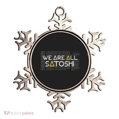 All Satoshi Bitcoin Btc Blockchain Cryptocurrency Ornament