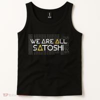 All Satoshi Bitcoin Btc Blockchain Cryptocurrency Tank Top thumb 2