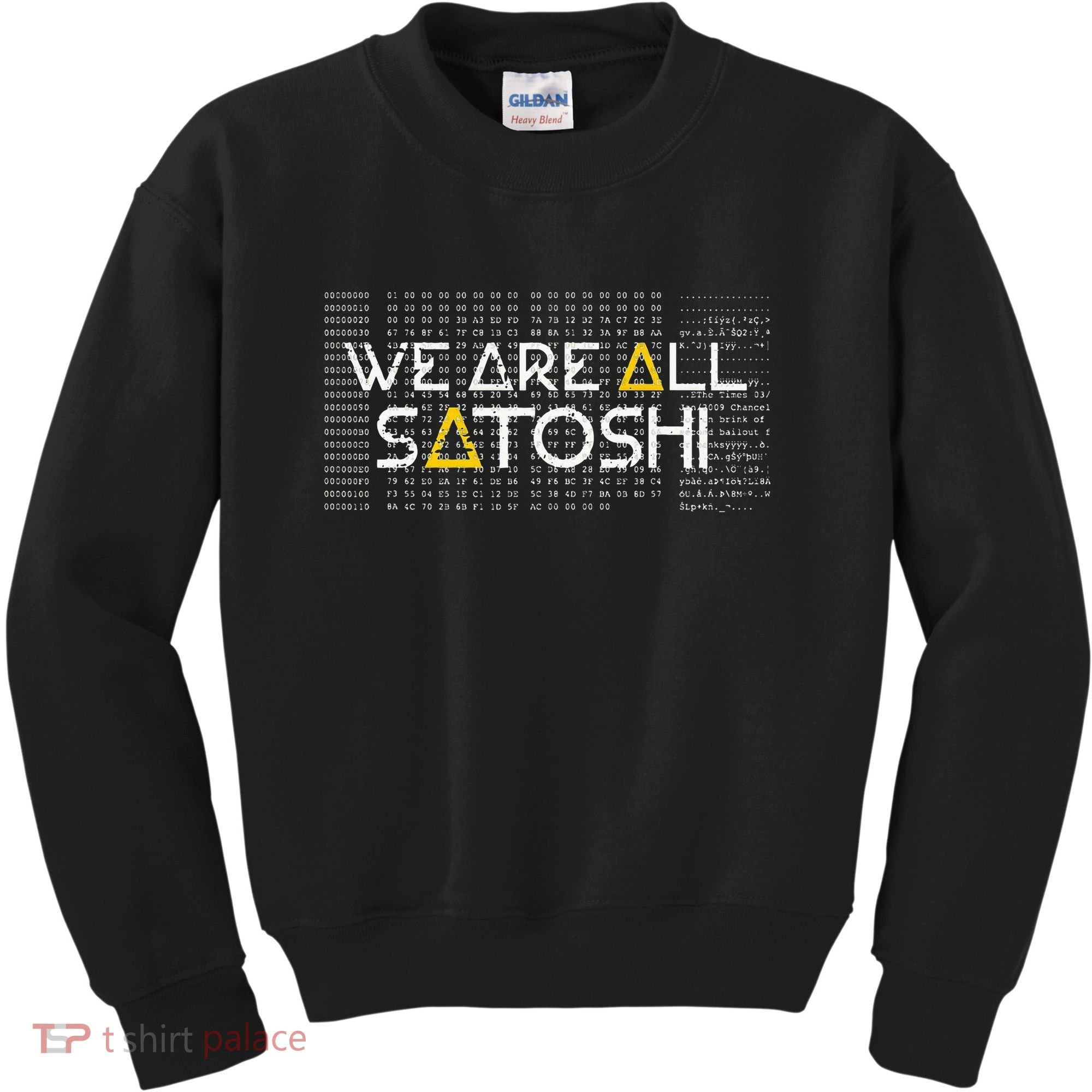 All Satoshi Bitcoin Btc Blockchain Cryptocurrency Kids Sweatshirt