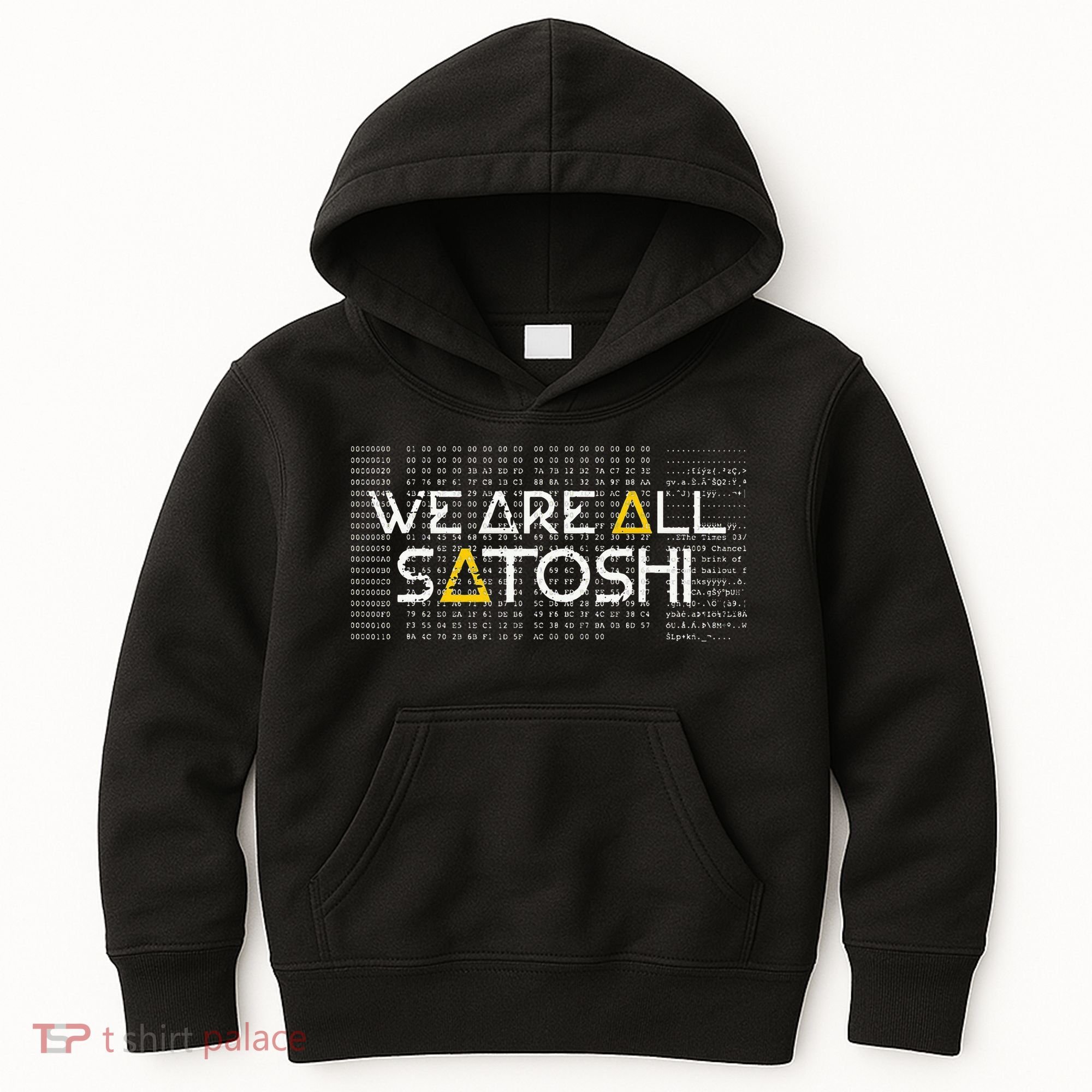 All Satoshi Bitcoin Btc Blockchain Cryptocurrency Kids Hoodie