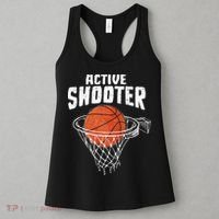 Active Shooter Basketball Lovers Men Women Basketball Player Women's Tank Top thumb 3
