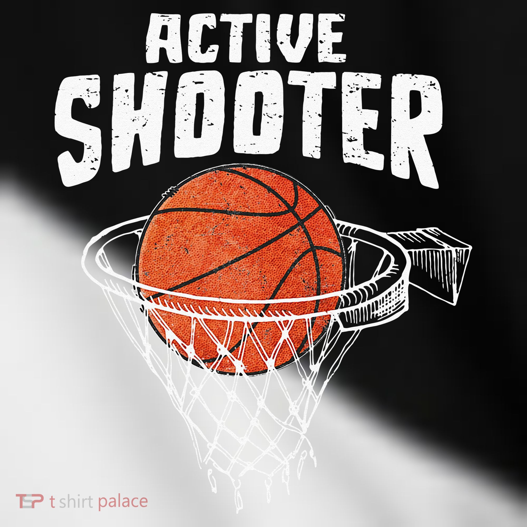 Active Shooter Basketball Lovers Men Women Basketball Player Toddler Fine Jersey T-Shirt