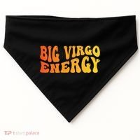 August September Birthday Big Energy Virgo USA-Made Doggie Bandana thumb 0