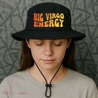 August September Birthday Big Energy Virgo Bucket Hat thumb 3