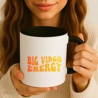 August September Birthday Big Energy Virgo Coffee Mug thumb 3