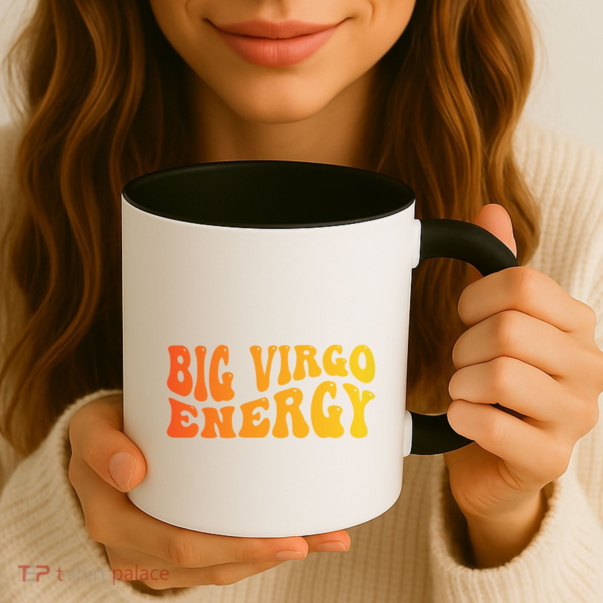 August September Birthday Big Energy Virgo Coffee Mug
