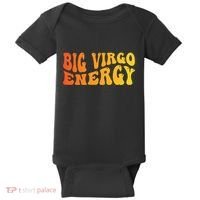 August September Birthday Big Energy Virgo Baby Bodysuit thumb 0