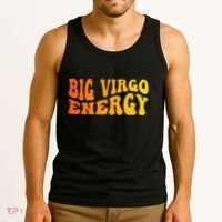 August September Birthday Big Energy Virgo Tank Top thumb 3