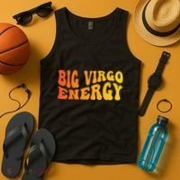 August September Birthday Big Energy Virgo Tank Top thumb 4