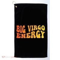 August September Birthday Big Energy Virgo Golf Towel thumb 0