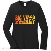 August September Birthday Big Energy Virgo Women's Long Sleeve Shirt thumb 0