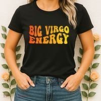 August September Birthday Big Energy Virgo Women's T-Shirt thumb 2
