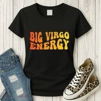 August September Birthday Big Energy Virgo Women's T-Shirt thumb 3