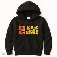 August September Birthday Big Energy Virgo Kids Hoodie thumb 0