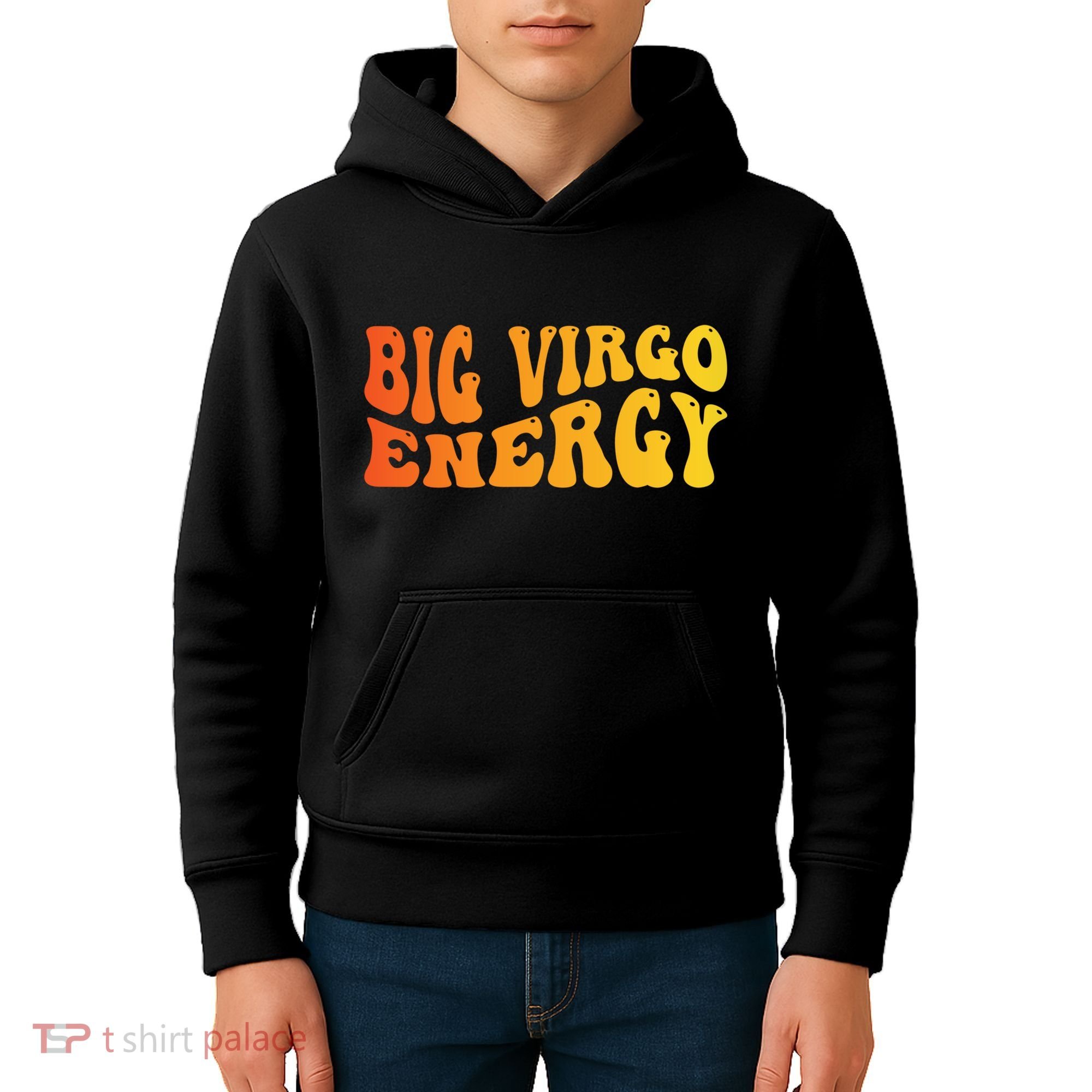 August September Birthday Big Energy Virgo Kids Hoodie
