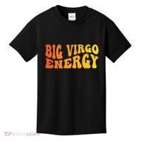 August September Birthday Big Energy Virgo Kids T-Shirt thumb 0
