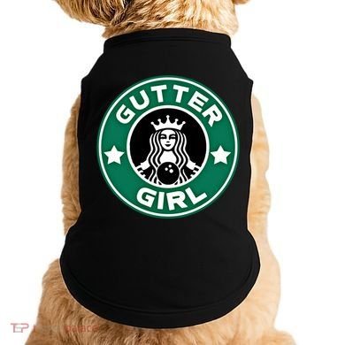 And S Bowling Funny Gutter Graphic Funny Gift Doggie Tank