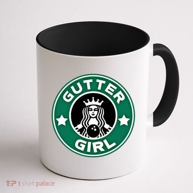 And S Bowling Funny Gutter Graphic Funny Gift Coffee Mug back