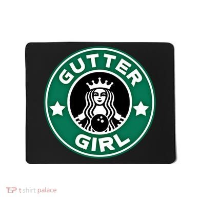 And S Bowling Funny Gutter Graphic Funny Gift Mousepad