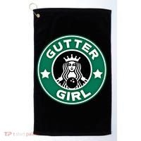 And S Bowling Funny Gutter Graphic Funny Gift Golf Towel thumb 0