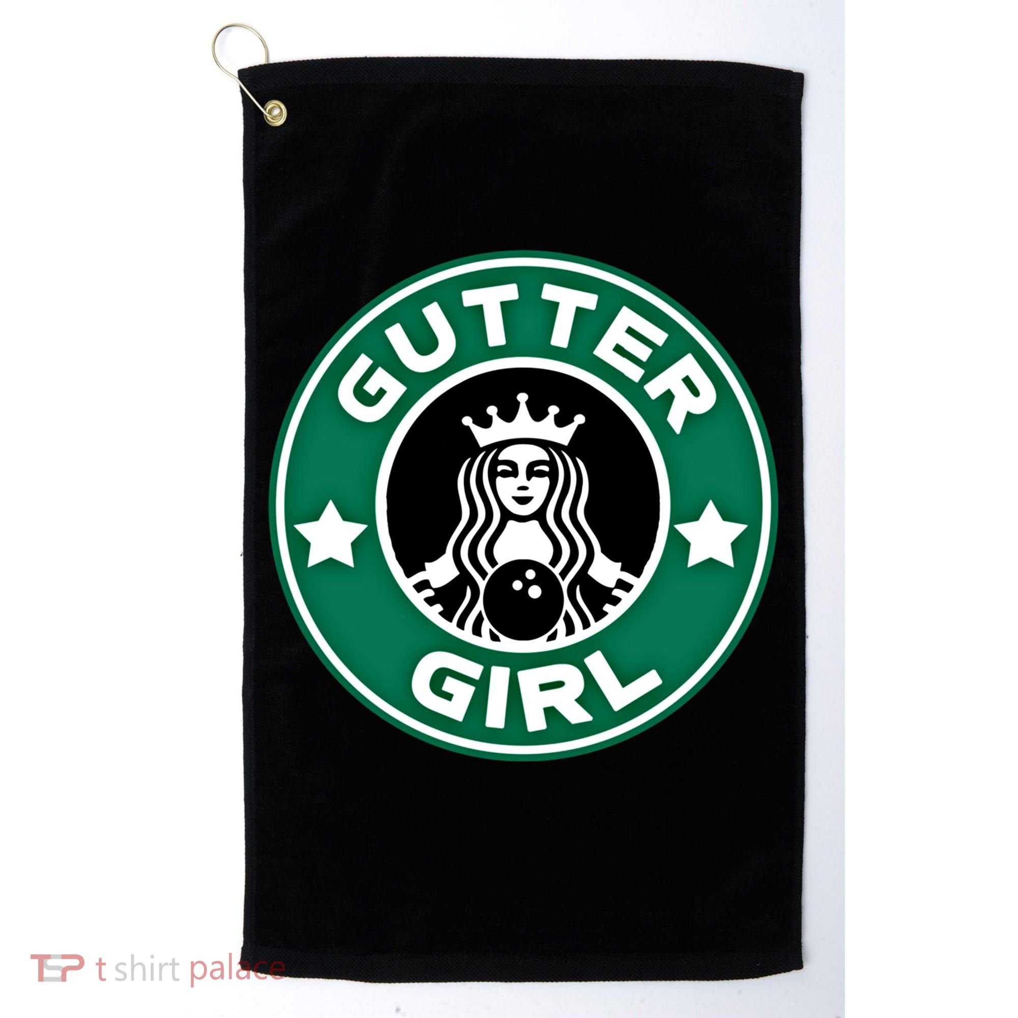 And S Bowling Funny Gutter Graphic Funny Gift Golf Towel