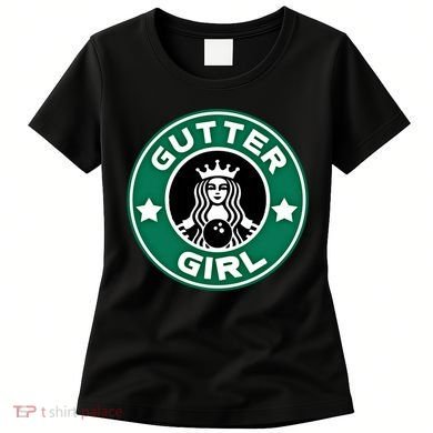 And S Bowling Funny Gutter Graphic Funny Gift Women's T-Shirt
