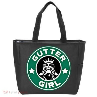 And S Bowling Funny Gutter Graphic Funny Gift Tote Bag