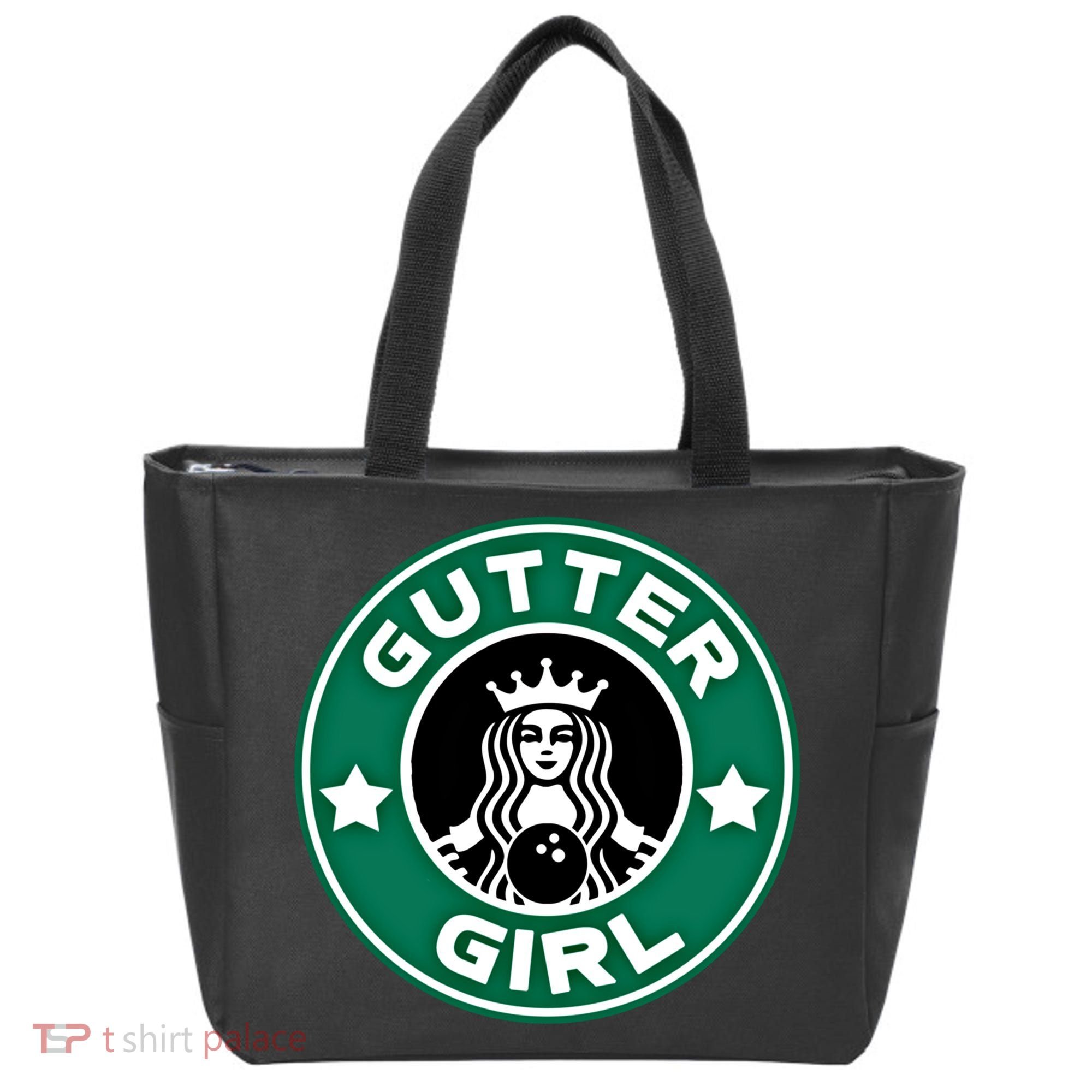 And S Bowling Funny Gutter Graphic Funny Gift Tote Bag