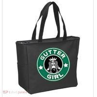 And S Bowling Funny Gutter Graphic Funny Gift Tote Bag thumb 2