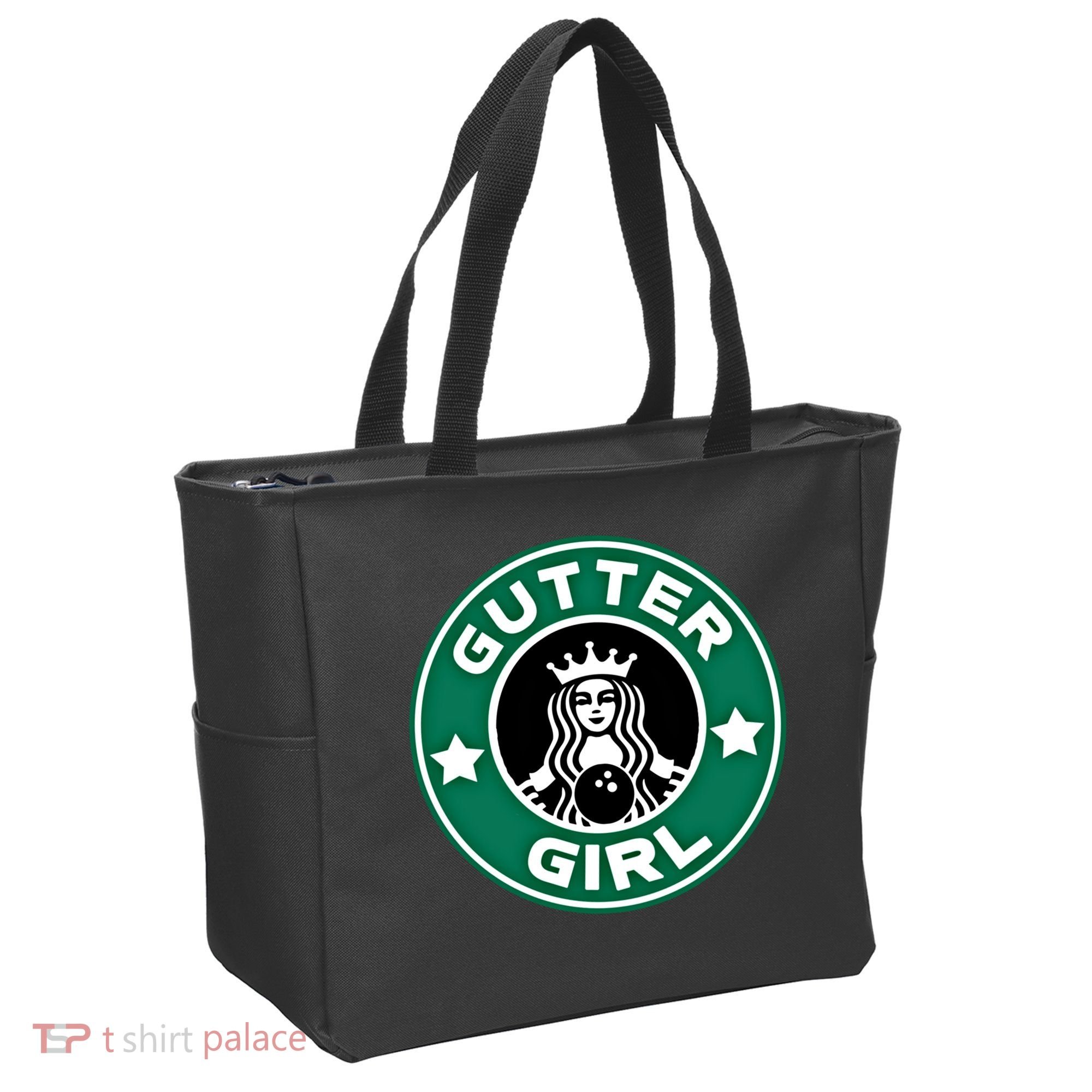 And S Bowling Funny Gutter Graphic Funny Gift Tote Bag