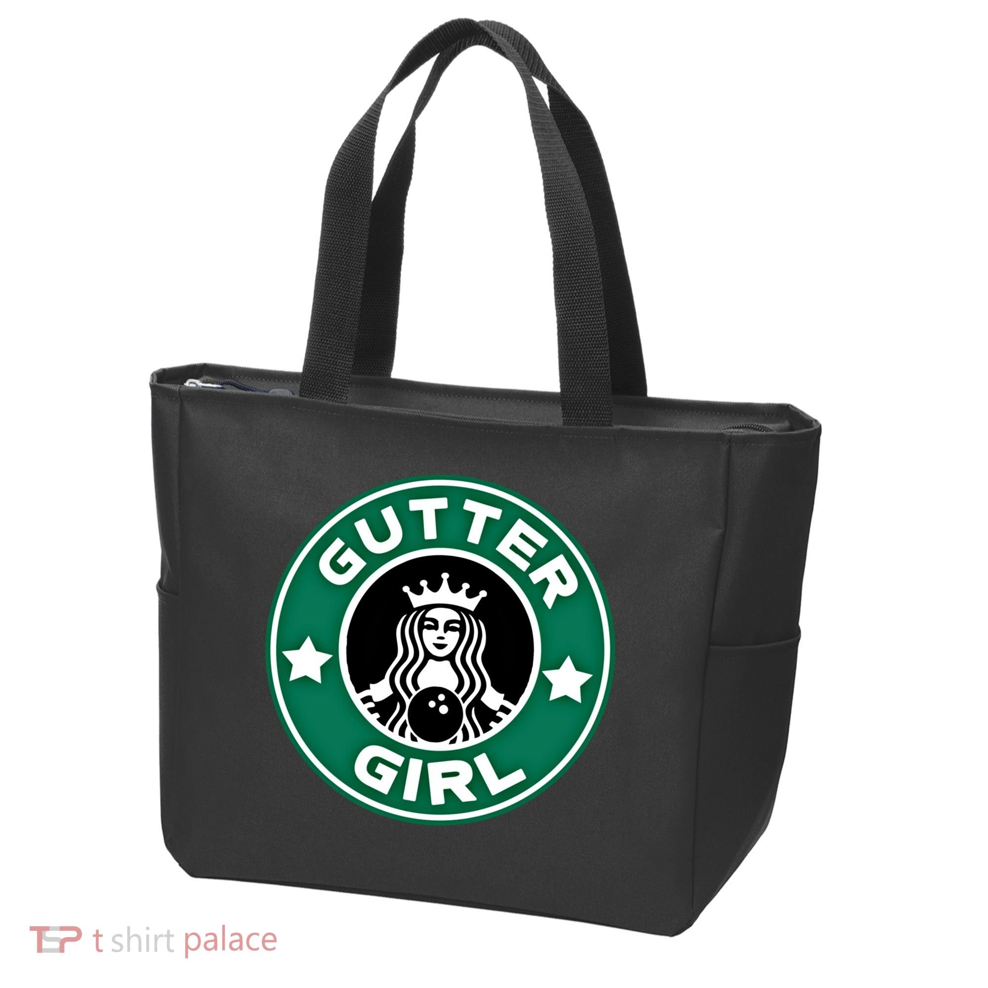 And S Bowling Funny Gutter Graphic Funny Gift Tote Bag