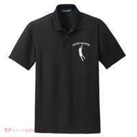 Active Shooter Basketball Lovers funny player Dry Zone Grid Polo thumb 0