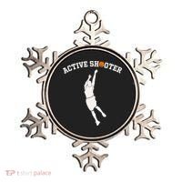 Active Shooter Basketball Lovers funny player Ornament thumb 0