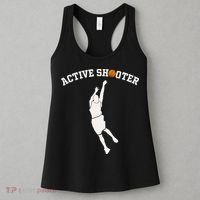 Active Shooter Basketball Lovers funny player Women's Tank Top thumb 3
